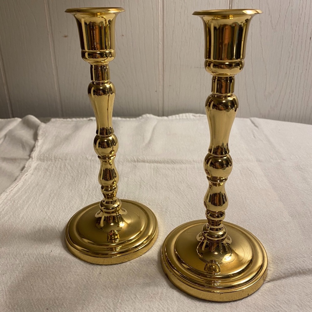 Partylite Bronze Candle Columns